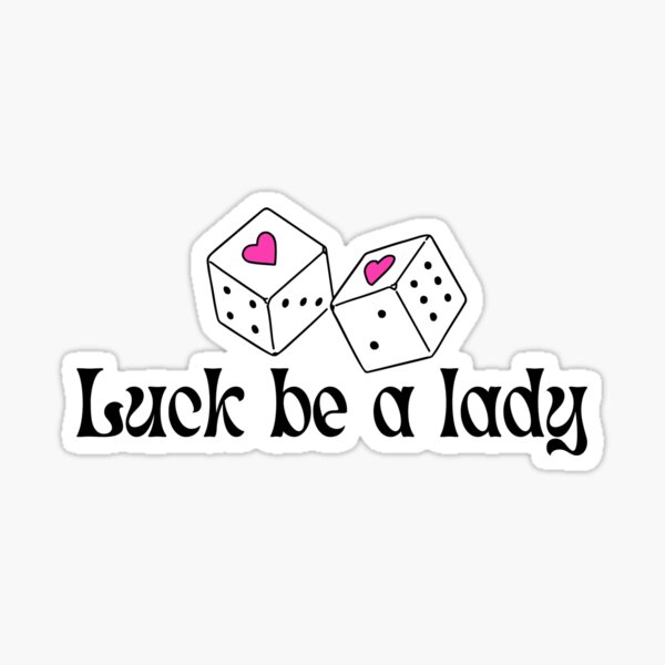 Item preview, Luck Be A Lady designed and sold by Katherine Shambaugh.