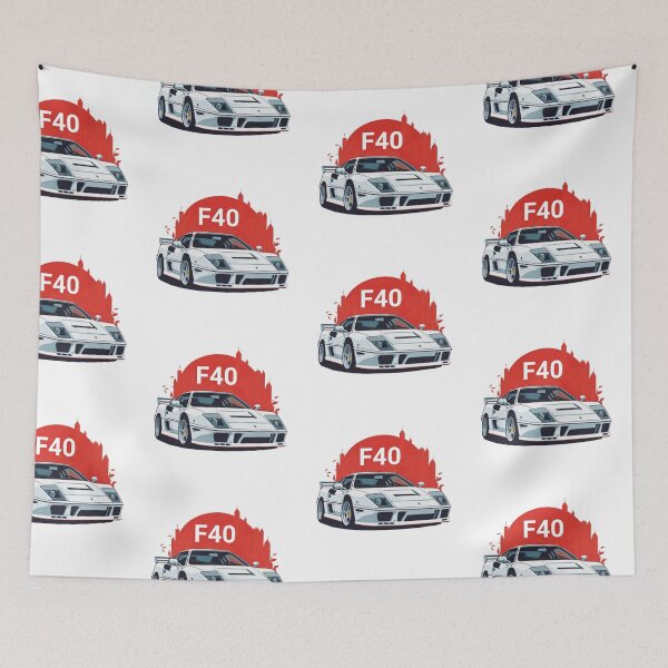 Item preview, Ferrari F40 legendary car  designed and sold by Auto   apparel.