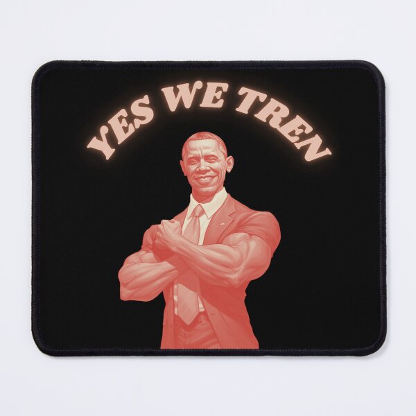 Item preview, Obama Yes We Tren Bodybuilding Orange designed and sold by Tobias Helm.
