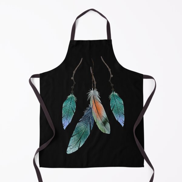 Item preview, Hanging colorful plumes, Ethnic style, Watercolors designed and sold by Katarzyna Dembek.