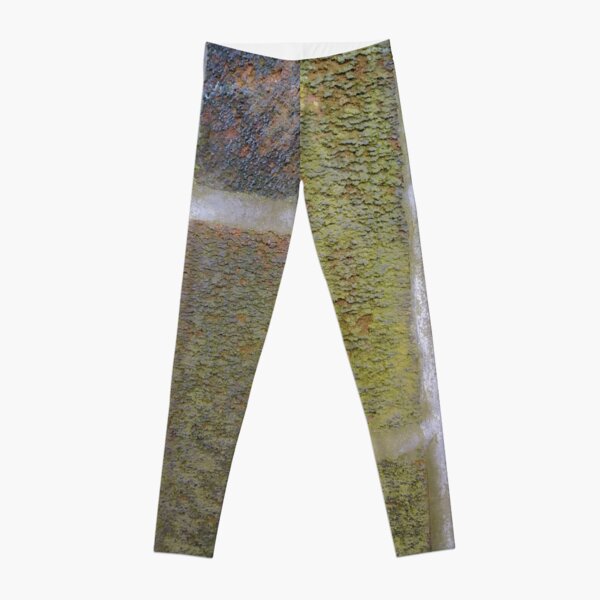 Green, surface, homogenous, smuth Leggings