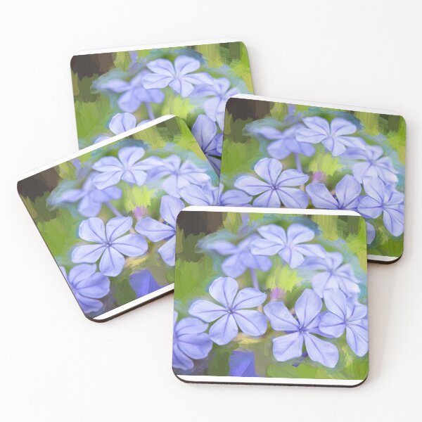 Item preview, Blue Plumbago Auriculata Painted X104 designed and sold by RichFrancoCars.