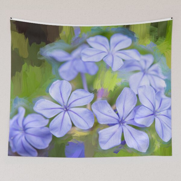 Item preview, Blue Plumbago Auriculata Painted X104 designed and sold by RichFrancoCars.