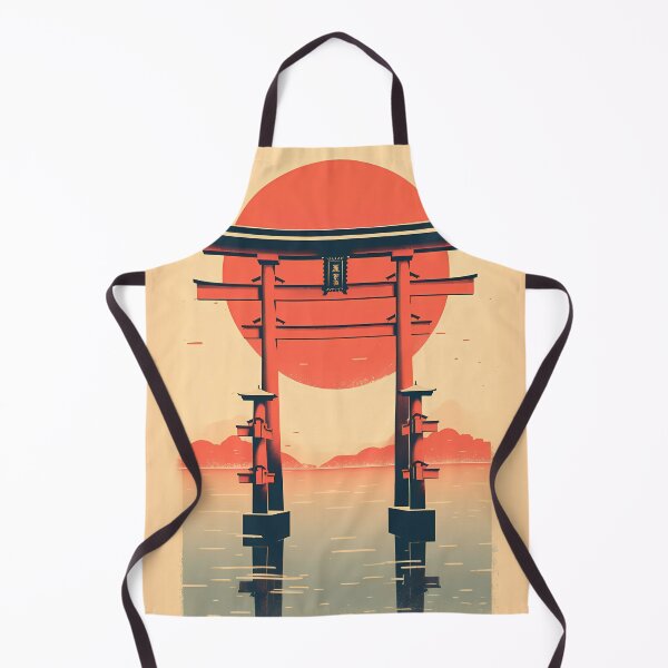 Item preview, Torii Gate - Vintage Japanese Poster designed and sold by BrushstrokesA.