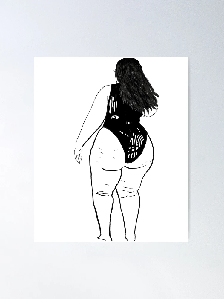 Curvy Body Positive Women Art