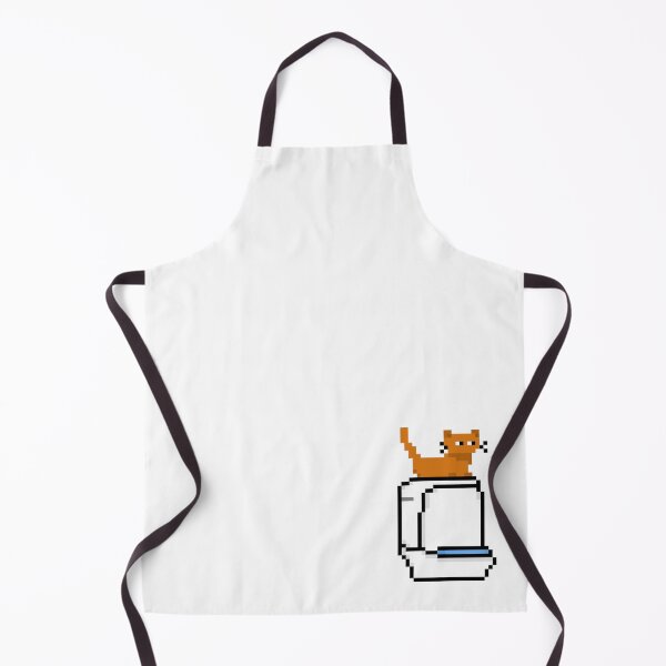 Item preview, A toilet and a cat. designed and sold by Poiote.