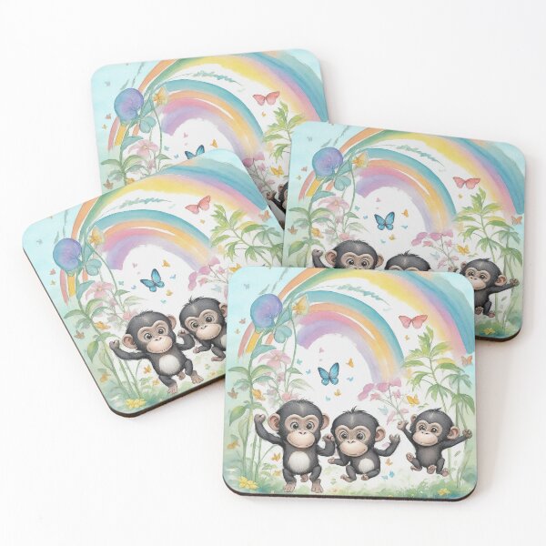 Item preview, Cheeky Monkeys At Play V1 designed and sold by SparkleBrush.