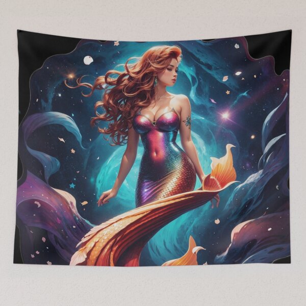 Item preview,  Space mermaid designed and sold by SirenasWorld.