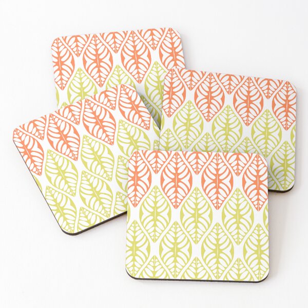 Item preview, Two Tone Graphic Leaf designed and sold by DigitalCustard.