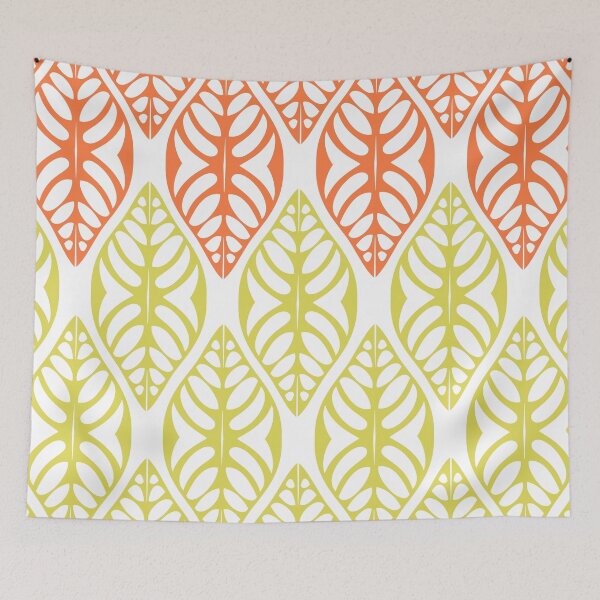 Item preview, Two Tone Graphic Leaf designed and sold by DigitalCustard.