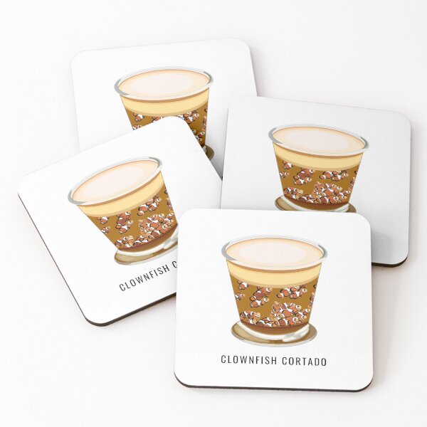 Item preview, Clownfish Cortado (Caption) designed and sold by octopuscafe.