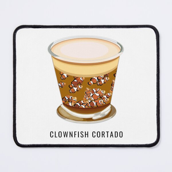 Item preview, Clownfish Cortado (Caption) designed and sold by octopuscafe.