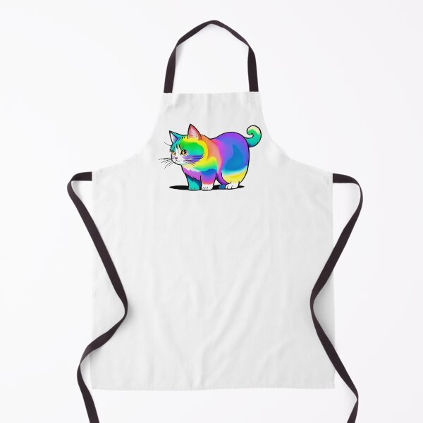 Item preview, Chubby Rainbow Kitty designed and sold by PiggyWonka.