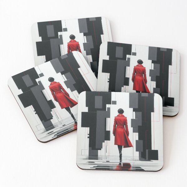 Item preview, Lady in red designed and sold by AlfredSSikula.