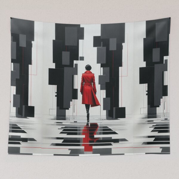 Item preview, Lady in red designed and sold by AlfredSSikula.