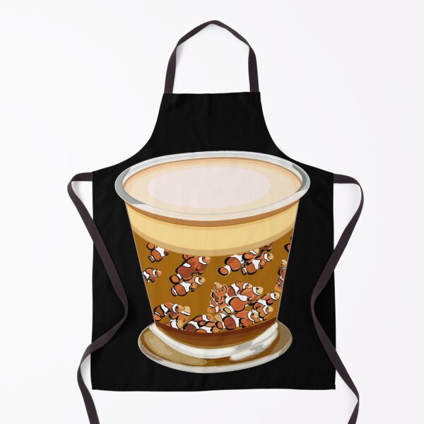 Item preview, Clownfish Cortado (Black) designed and sold by octopuscafe.
