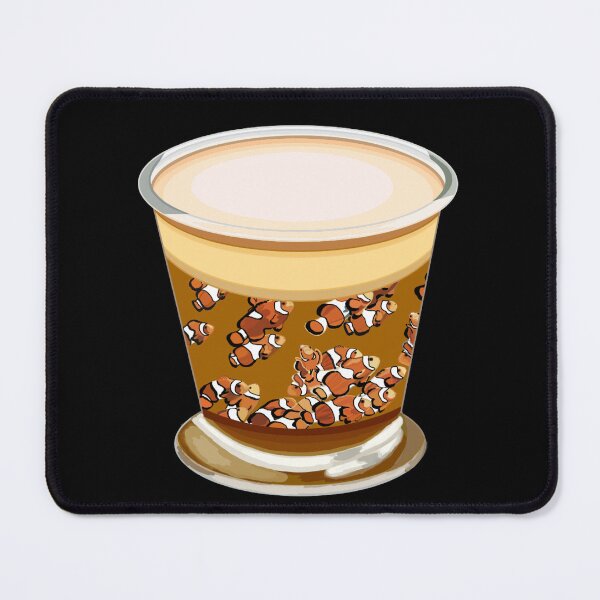 Item preview, Clownfish Cortado (Black) designed and sold by octopuscafe.