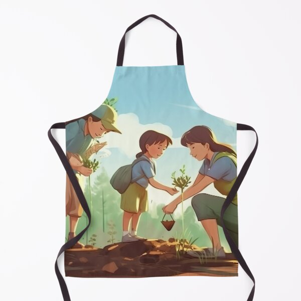 Item preview, Tree Planting Nature Forest earth designed and sold by Aestheticlanart.