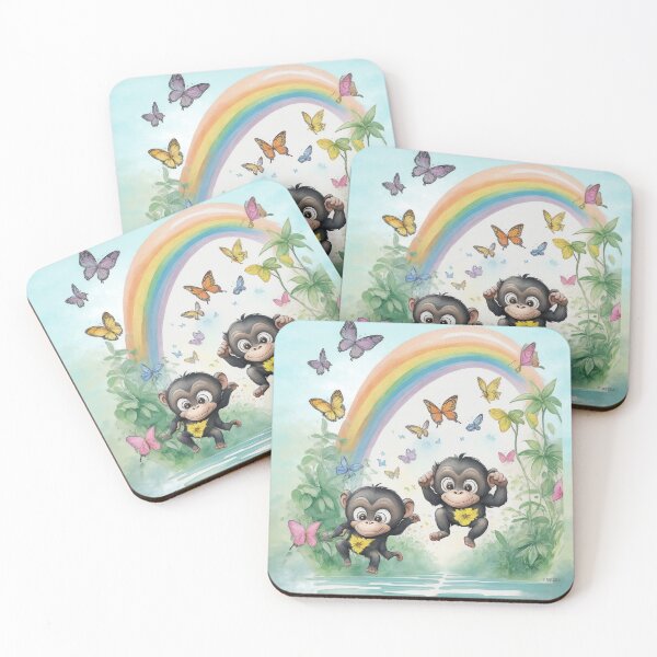 Item preview, Cheeky Monkeys At Play V2 designed and sold by SparkleBrush.