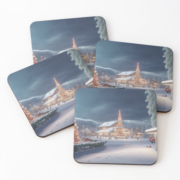 Item preview, Retro Holiday Delight: 1960s Winter Wonderland #1 designed and sold by Electric-Easel.