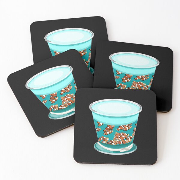 Item preview, Clownfish Cortado (Ocean/Black) designed and sold by octopuscafe.