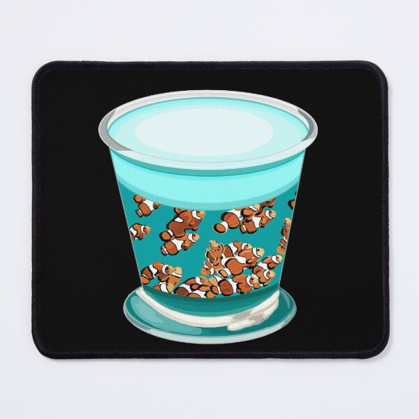 Item preview, Clownfish Cortado (Ocean/Black) designed and sold by octopuscafe.
