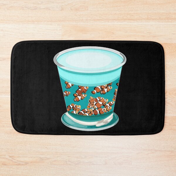 Item preview, Clownfish Cortado (Ocean/Black) designed and sold by octopuscafe.