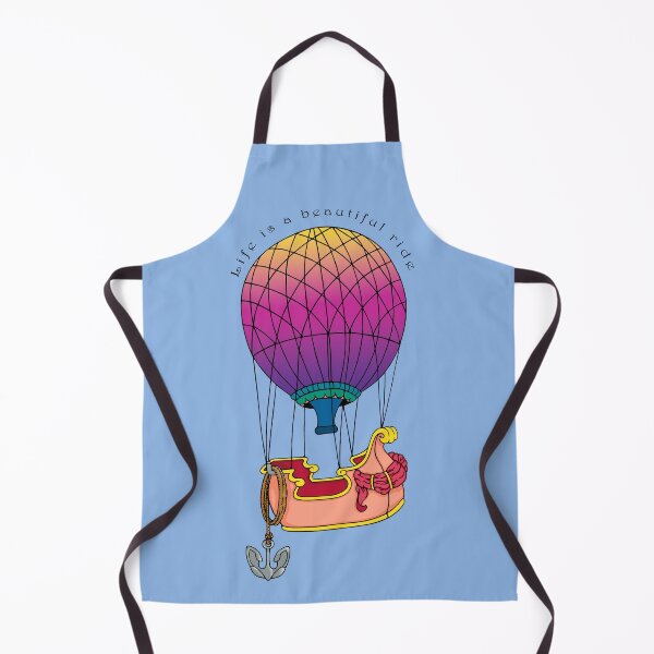 Item preview, Life is a beautiful ride hot air balloon designed and sold by WhiteBearDesign.