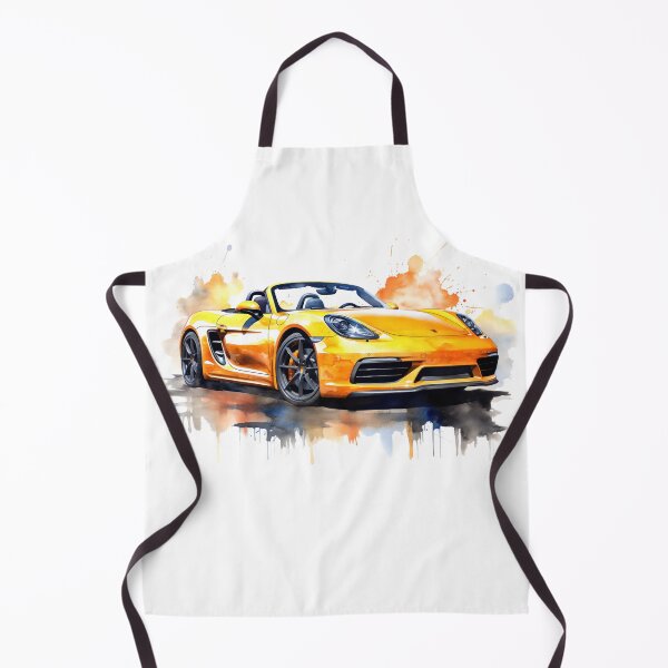 Item preview, Boxster 981 watercolor painting designed and sold by blackdogshop.