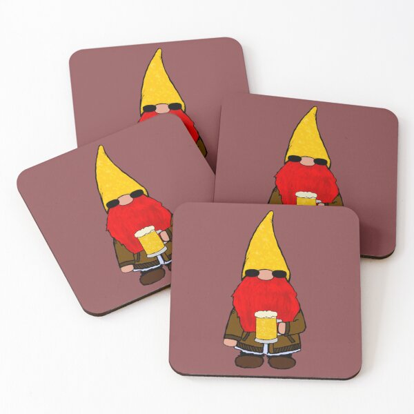 Item preview, Leather BEERdman Gnome designed and sold by Scottopia.