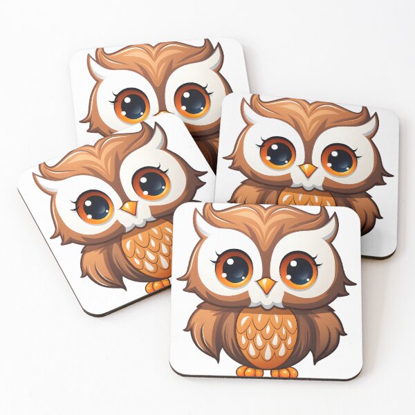 Item preview, Cute Owl designed and sold by ArtbyAiGallery.