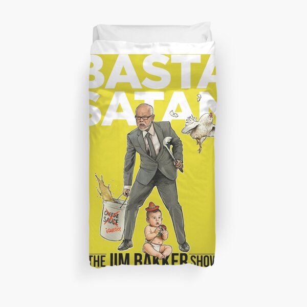 The Jim Bakker Show (Super Deluxe) Poster Duvet Cover