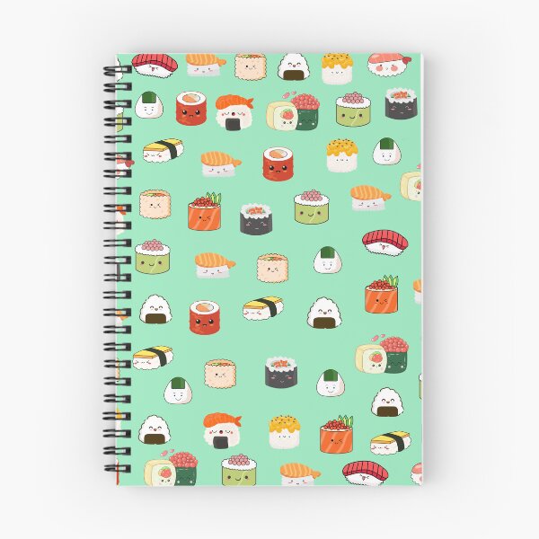 Item preview, Kawaii Sushi Print - Mint  designed and sold by TheLilyPod.