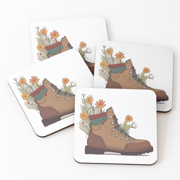 Item preview, Wildflower Hiking Boots Hiker designed and sold by Realizey.