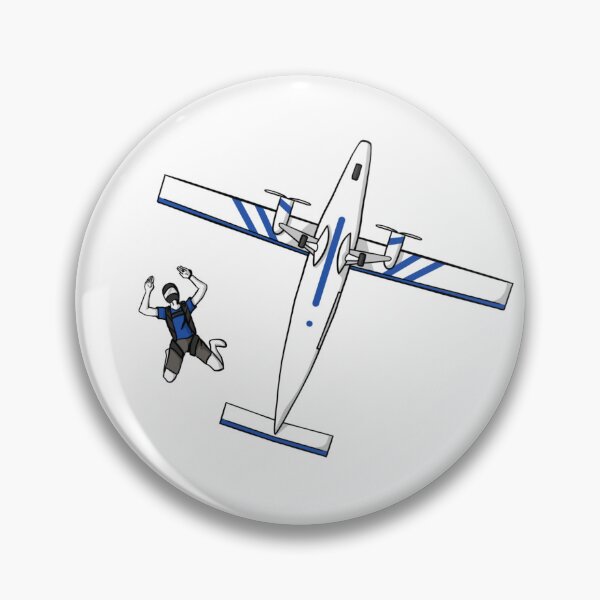 Item preview, Skydiver And Plane designed and sold by Reeseworks.