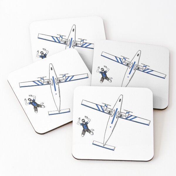 Item preview, Skydiver And Plane designed and sold by Reeseworks.