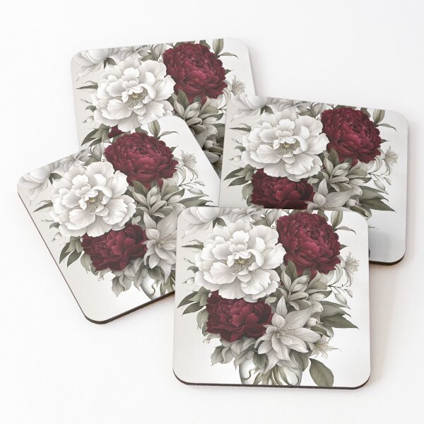 Item preview, Peonies and Lilies designed and sold by Patricia Johnston.