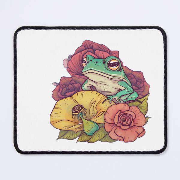 Item preview,  Frog Balloons Peace Psychedelic illusion Ai art fungi art simple Music rock lgbt Mens Womens Kids Funny Nature Lovers  designed and sold by Martolina33.