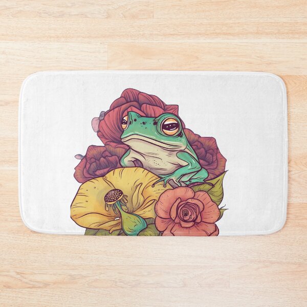Item preview,  Frog Balloons Peace Psychedelic illusion Ai art fungi art simple Music rock lgbt Mens Womens Kids Funny Nature Lovers  designed and sold by Martolina33.