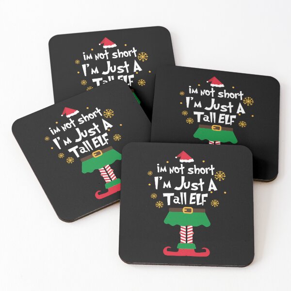 Item preview, I'm not short I'm Just A Tall Elf Funny Christmas  	 designed and sold by plzkpcdlzl3.