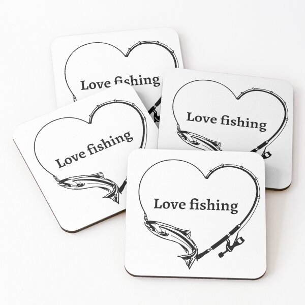 Item preview, Love fishing - black designed and sold by lovefishing.