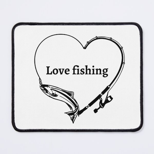 Item preview, Love fishing - black designed and sold by lovefishing.