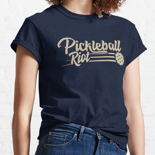 Item preview, Pickleball Riot Fun Retro Pickleball Design designed and sold by secondserve.