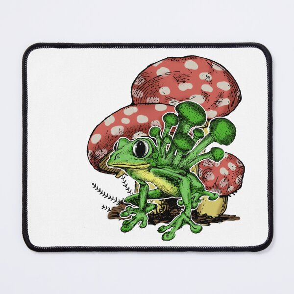 Item preview, Frog Balloons Peace Psychedelic illusion Ai art fungi art simple Music rock lgbt Mens Womens Kids Funny Nature Lovers  designed and sold by Martolina33.