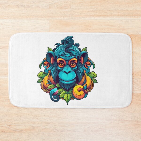 Item preview, Monkey Balloons Peace Psychedelic illusion Ai art fungi art simple Music rock lgbt Mens Womens Kids Funny Nature Lovers  designed and sold by Martolina33.