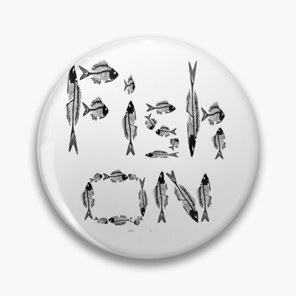 Item preview, Fish One Black letters for light colored shirt.  designed and sold by Tom Sachse.