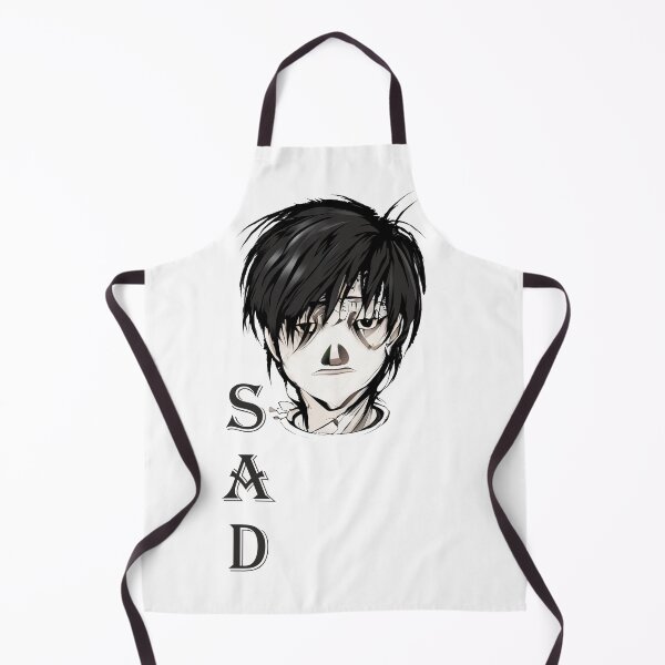 Item preview, feral sad anime haircut mobile skin designed and sold by fowzi shokri.
