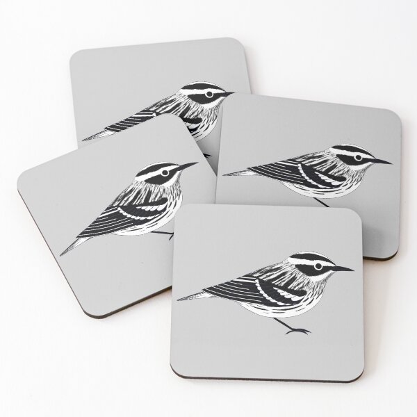 Item preview, black-and-white warbler designed and sold by EyeOfGender.