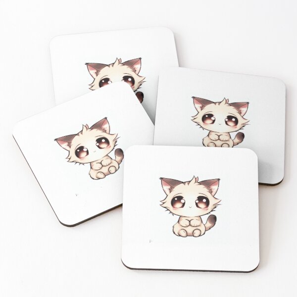 Item preview, Cute Adorable Kawaii Kitty designed and sold by MoriStory.