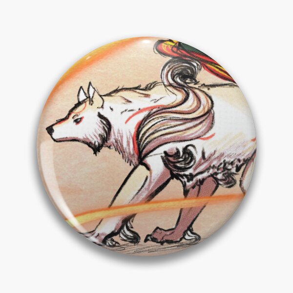 Item preview, Okami designed and sold by BakaBuffBunny.